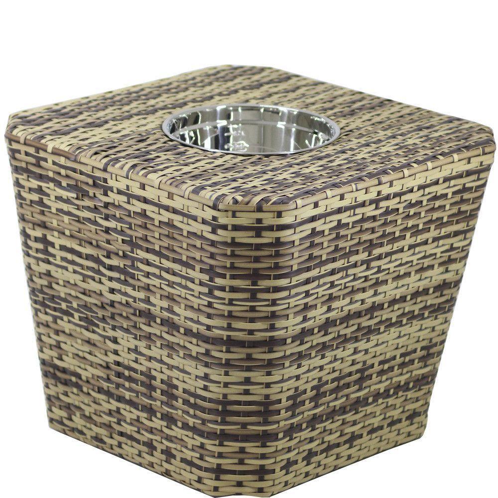 Mesa Grécia Em Alumínio Com Balde P- Bebidas  Capuccino - 1