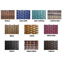 Mesa Ascoli Em Alumínio Para Varanda, Edícula Trama Capuccino - 2