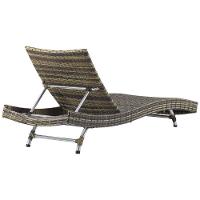 Espreguiçadeira Bona E Mesa Grécia Com Balde  Capuccino - 5