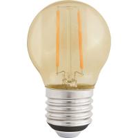 Lâmpada Led De Filamento Tramontina G45 4w 2200k Vidro âmbar - 1
