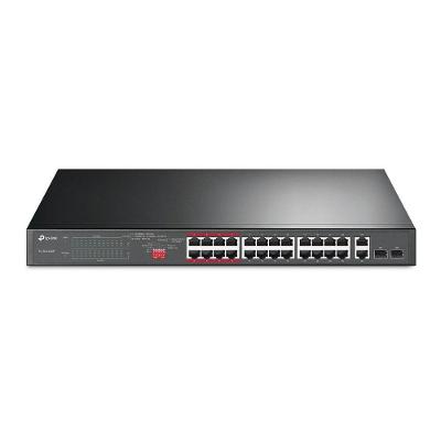 Switch Poe+ C/ 24 Portas 10/100Mbps E 2 Portas Gigabit Tl-Sl1226P