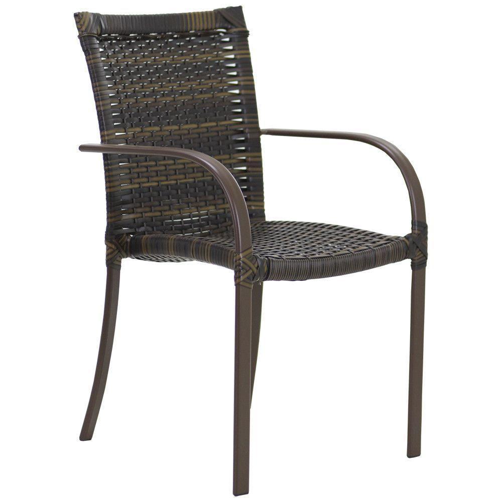 Cadeira Ascoli Em Alumínio Eletrostática  Pedra Ferro - 1