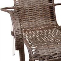 Kit 4 Cadeiras Vênus E Mesa De Centro Garden  Pedra Ferro - 2