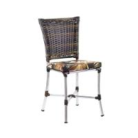 Kit 4 Cadeiras Angra Em Aluminio Com Almofada  Pedra Ferro - 3