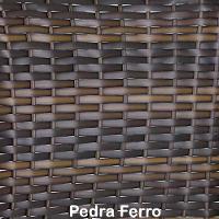 Kit 4 Cadeiras Emily Em Alumínio E Fibra  Pedra Ferro - 3