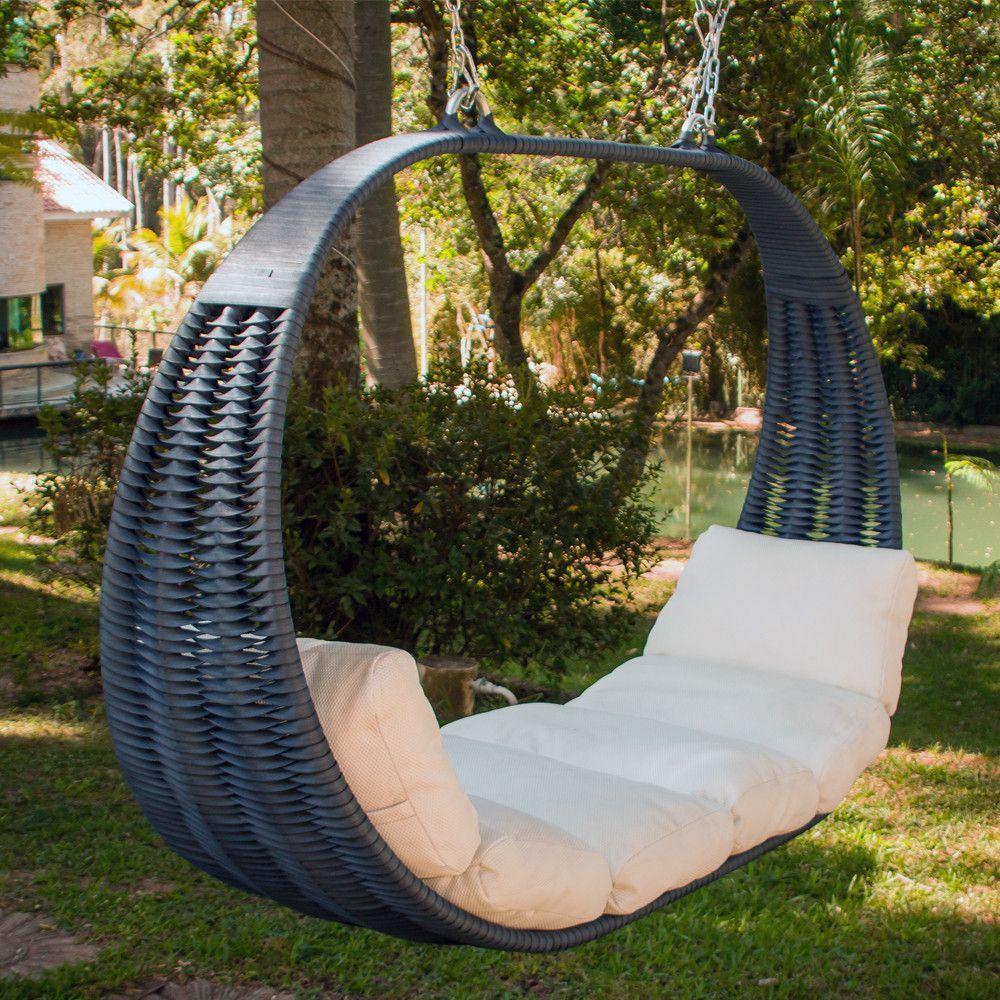 Big Balanço Tailândia Em Alumínio Almofadas  Pedra Ferro - 2