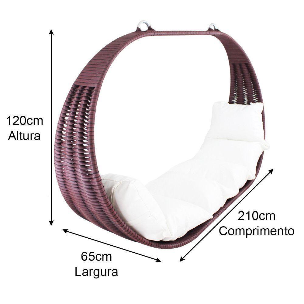 Big Balanço Tailândia Em Alumínio Almofadas  Pedra Ferro - 6