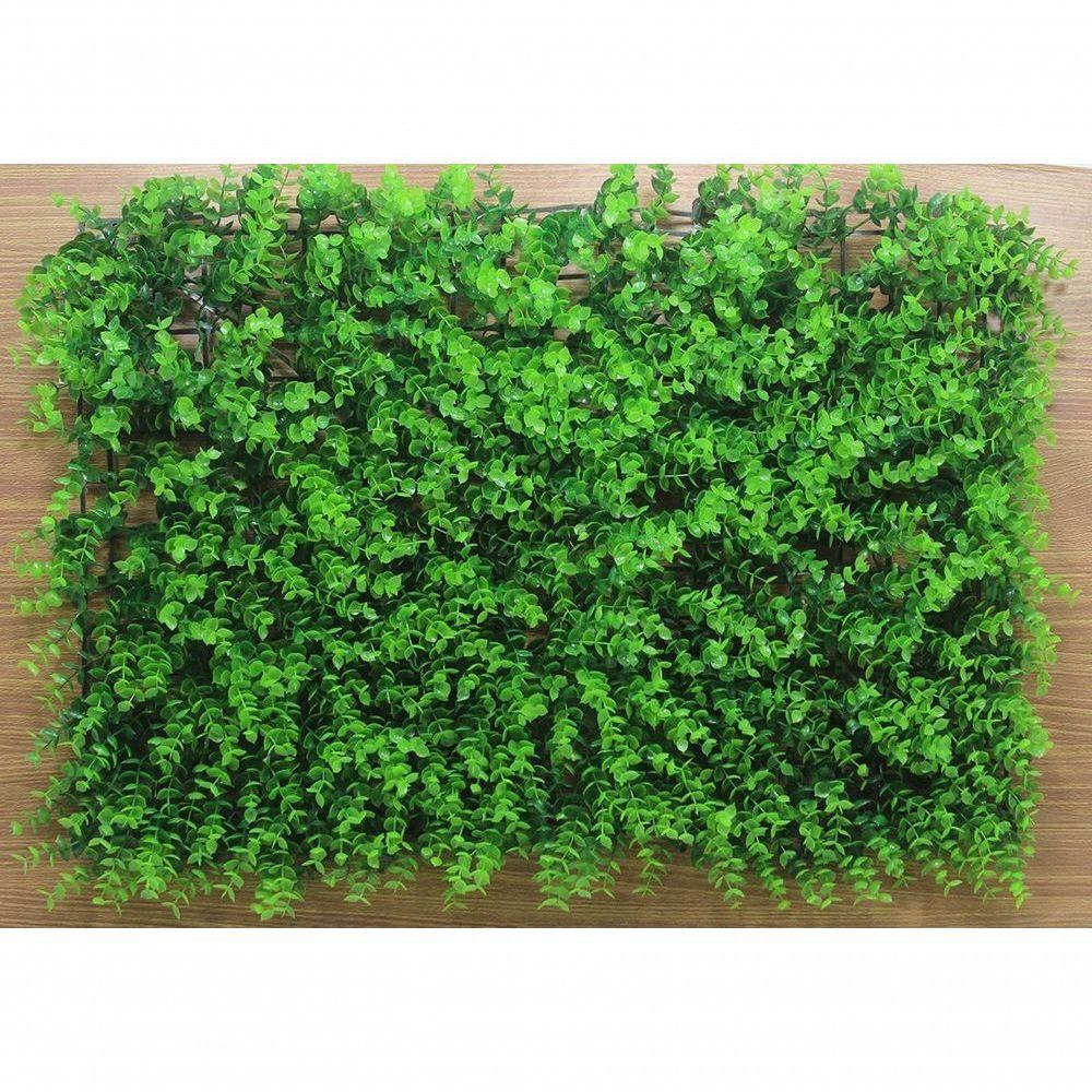 Placa Grama Muro Inglês Jardim Vertical Artificial 40x60cm - 3