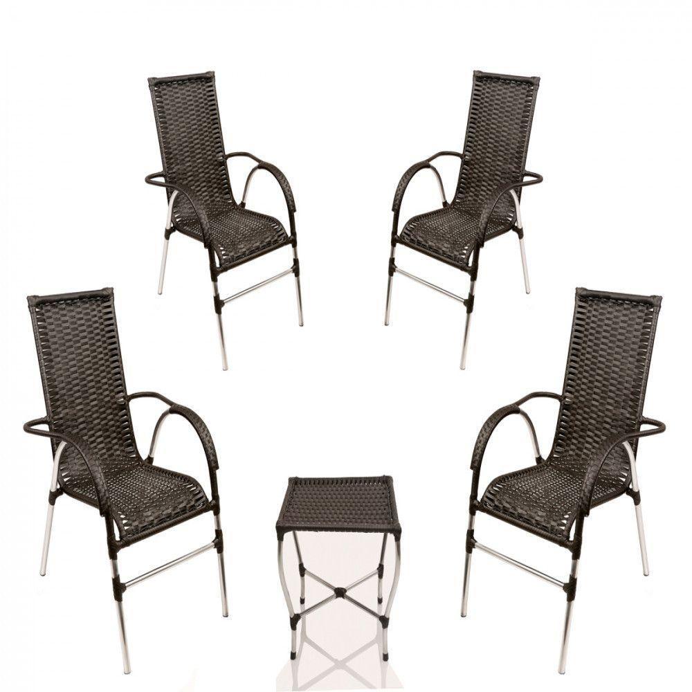 Cadeira Poltrona Vênus Varanda Junco  Pedra Ferro - 1