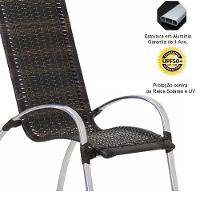 Jogo 2 Cadeiras Mini Garden E Mesa Emily Para Area Piscina V Pedra Ferro - 2