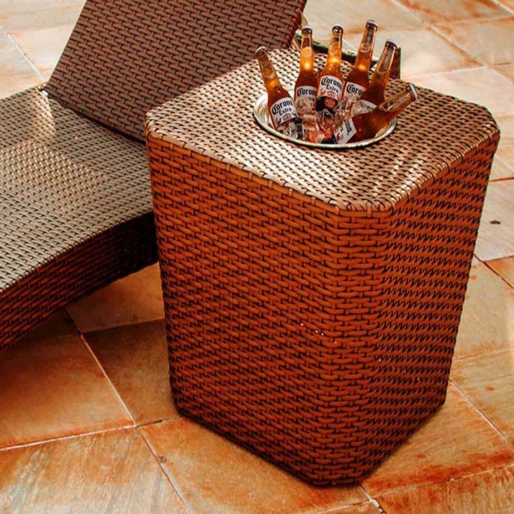 Mesa Grécia Em Alumínio Com Balde  Argila - 4