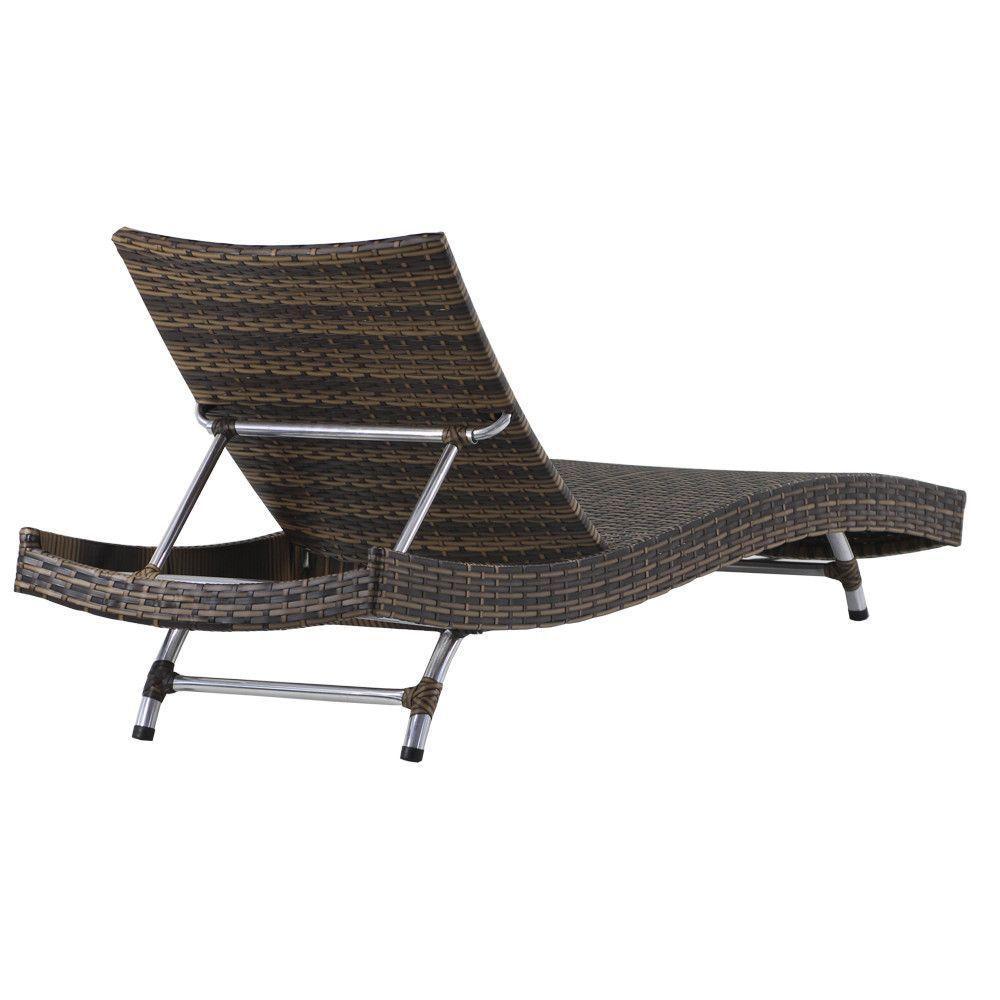 Kit 2 Espreguiçadeiras Bona E Mesa Grécia  Argila - 4