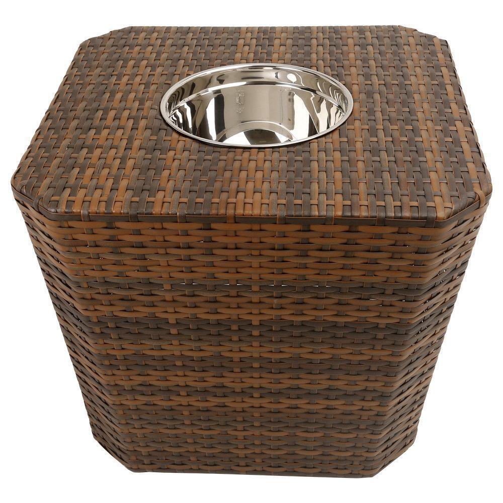 Mesa Grécia Em Alumínio Com Balde P- Bebidas  Argila - 1