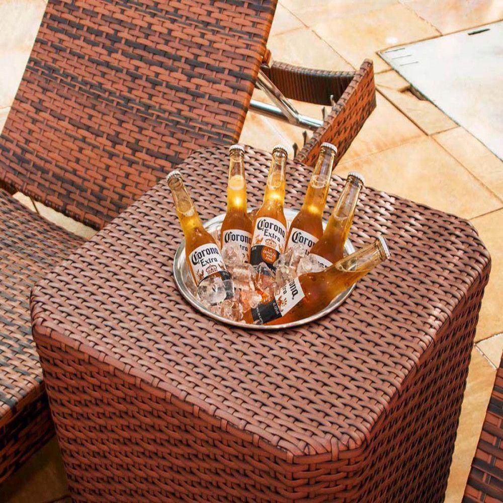 Mesa Grécia Em Alumínio Com Balde P- Bebidas  Argila - 3