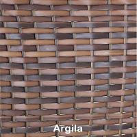 Kit 2 Espreguiçadeiras Catar Em Alumínio  Argila - 2