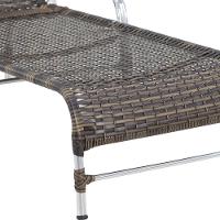 Kit 2 Espreguiçadeiras Catar Em Alumínio  Argila - 3