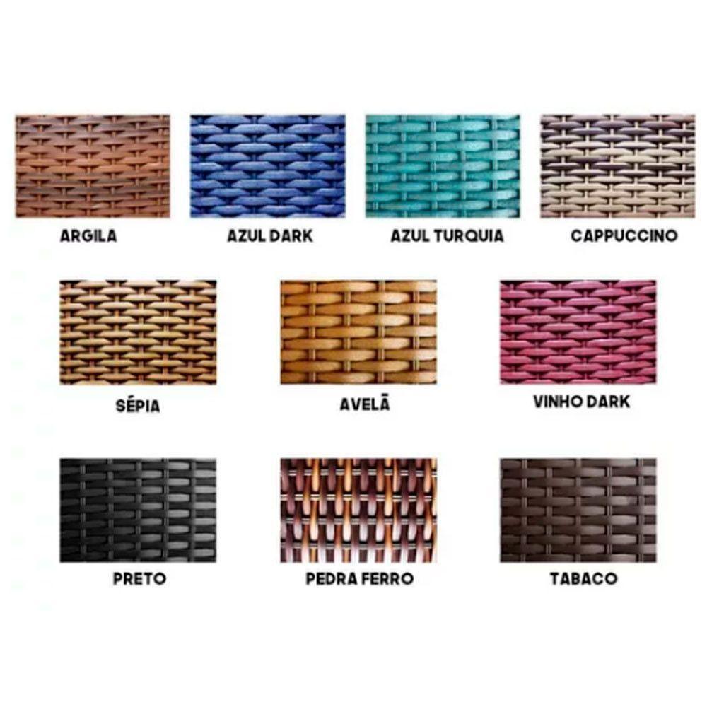 2 Cadeiras E Namoradeira E Mesa Mini Garden  Argila - 4