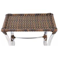 Jogo 4 Cadeiras Emily E Mesa Garden Em Alumínio Trama Argila - 3