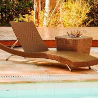 Espreguiçadeira Bona E Mesa Grécia Com Balde  Argila - 2