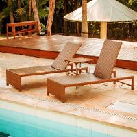 1 Espreguiçadeira Grécia Em Alumínio  Argila - 5