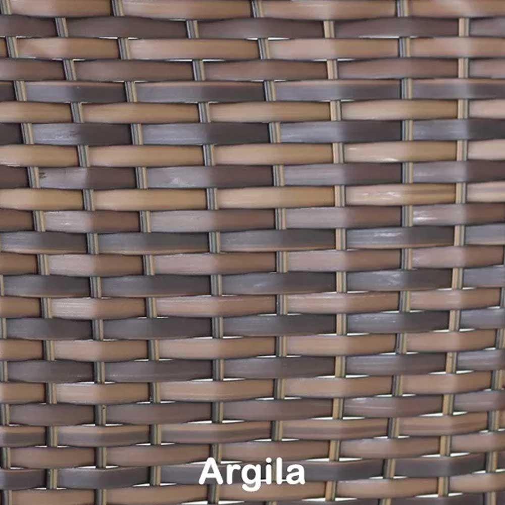 Kit 4 Cadeiras Vênus E Mesa De Centro Garden  Argila - 4