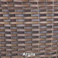 Kit 4 Cadeiras Vênus E Mesa De Centro Garden  Argila - 4