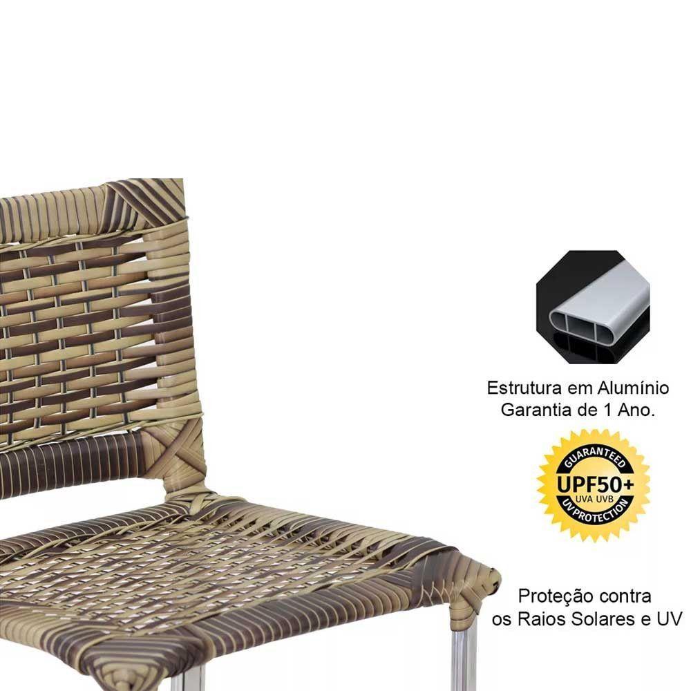 Banqueta Madri Em Alumínio Para Edícula  Argila - 3