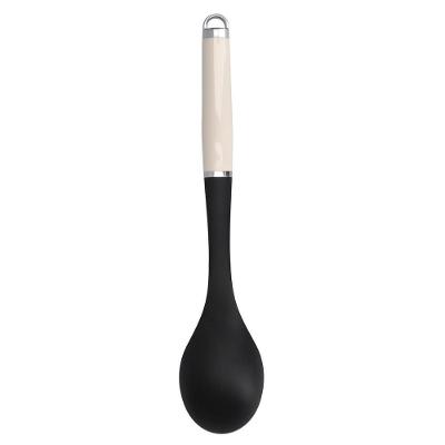 Colher De Servir Nylon Com Alça Cozinha Creme Kitchenaid