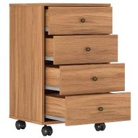 Gaveteiro Para Escritório Piece 4 Gavetas Amêndola - 3