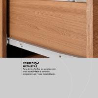 Gaveteiro Para Escritório Piece 4 Gavetas Amêndola