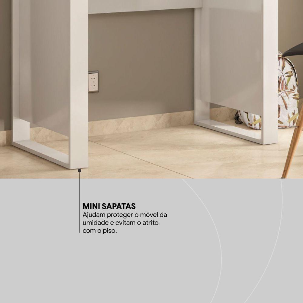 Mesa Para Computador Office Luna Branco - 6