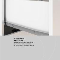 Gaveteiro Para Escritório Piece 4 Gavetas Branco