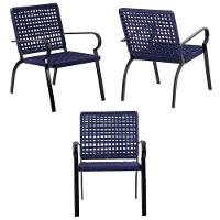 Poltrona Corda Náutica Porto Rico Alumínio, Jardim Rami - 2