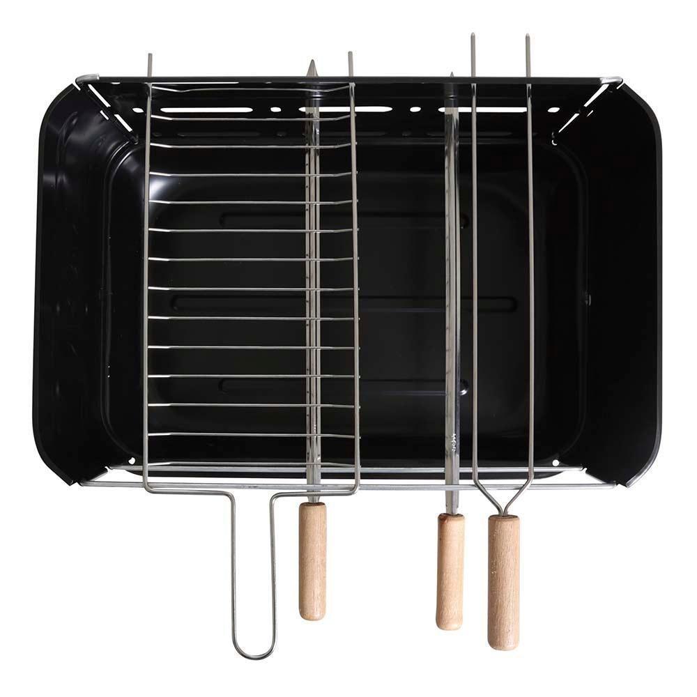 Churrasqueira Carvão Montana Portátil Mor - 5