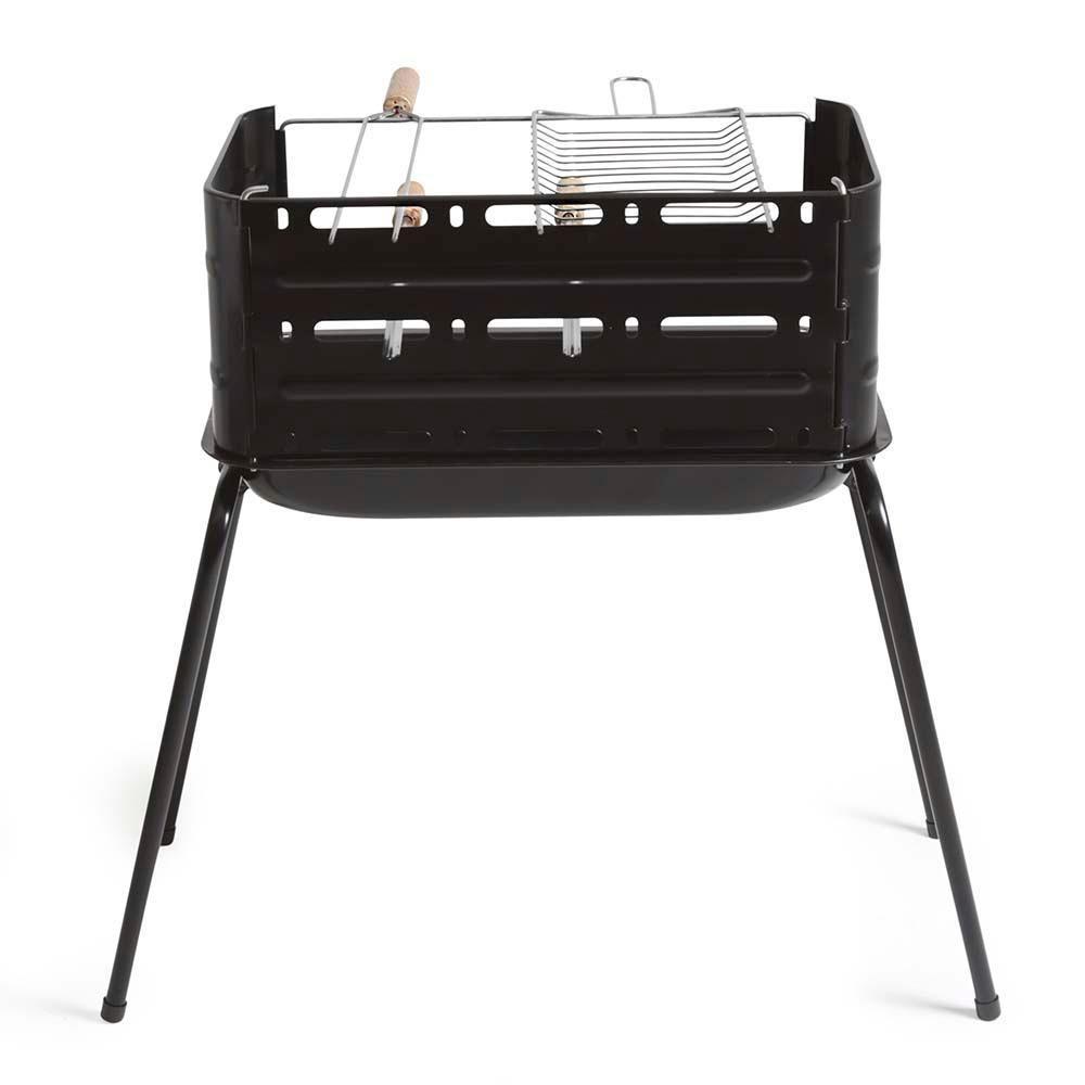 Churrasqueira Carvão Montana Portátil Mor - 7