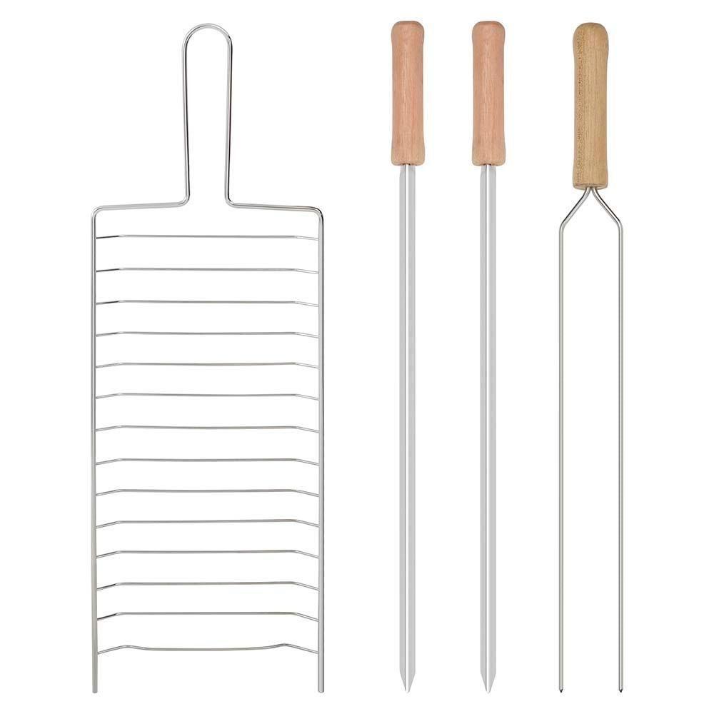 Churrasqueira Carvão Montana Portátil Mor - 8