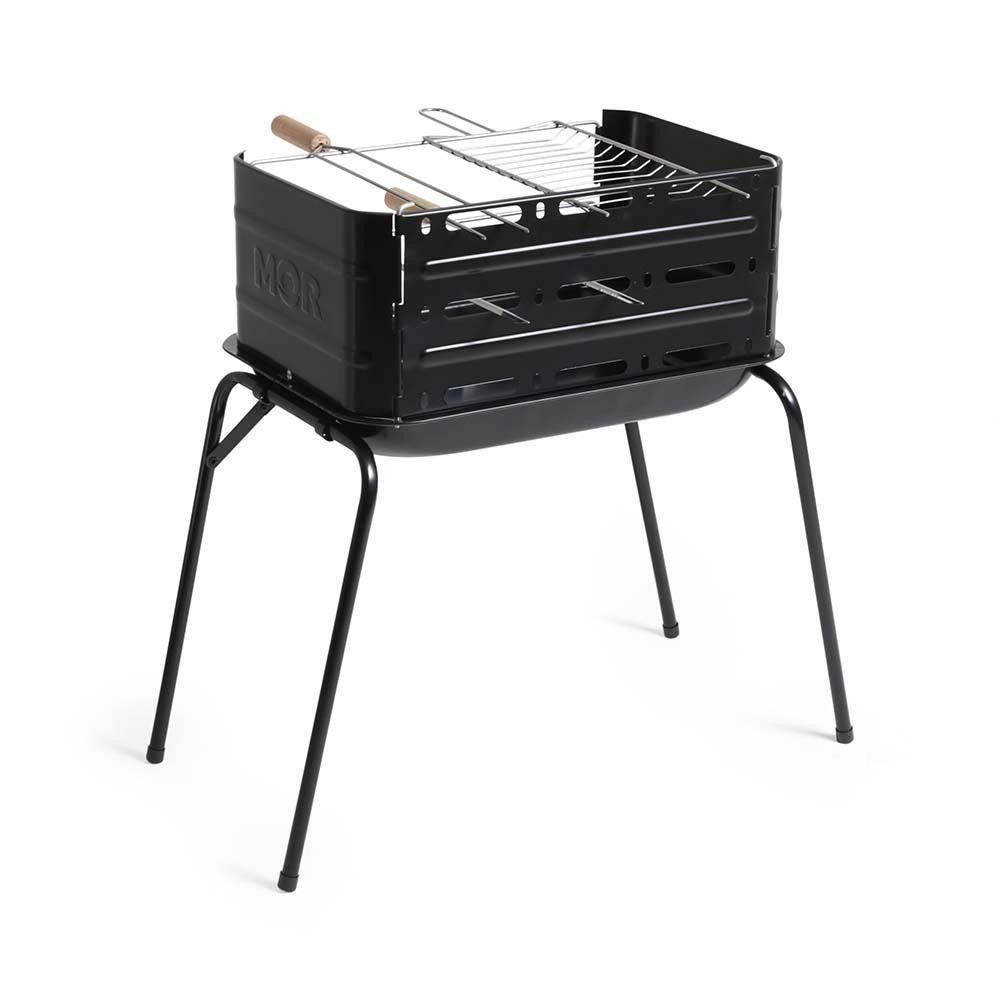 Churrasqueira Carvão Montana Portátil Mor - 10