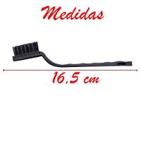 Kit 3 Escovas Aço Inox, Nylon Para Limpeza De Peças Danmi - 2