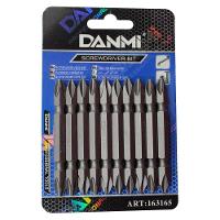 Conjunto De Ponteira Pontas Duplas Chave Phillips Ph2 10 Peças Danmi - 1