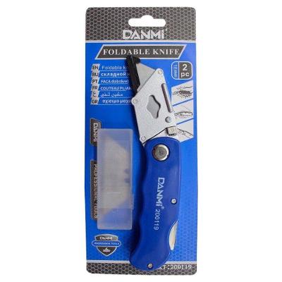 Estilete Trapezoidal Dobrável Profissional 18mm Danmi