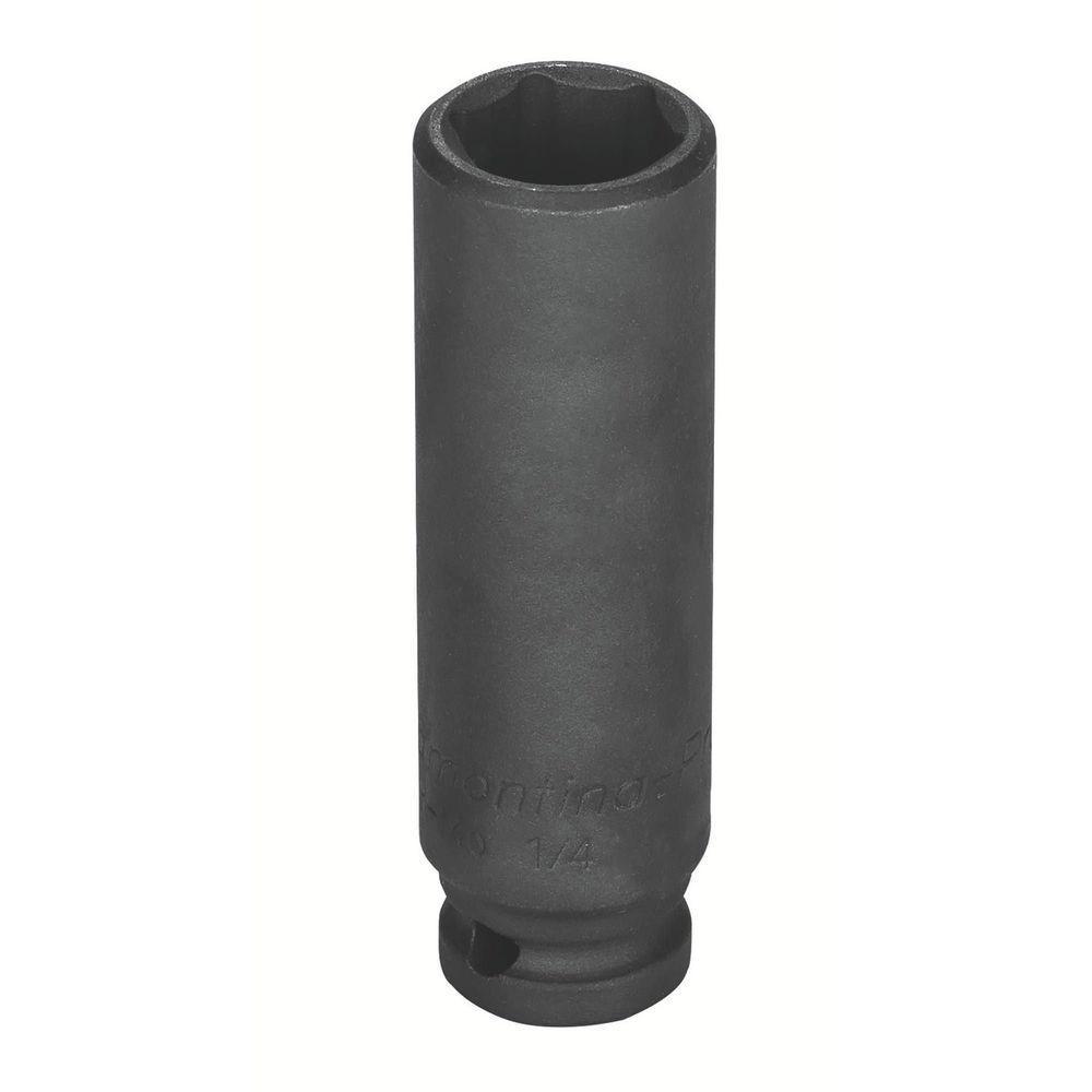 Soquete Impacto Sextavado Longo Aço Cromo Molibdênio 15mm - Encaixe 1/4pol Tramontina Pro Tramontina - 1