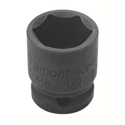 Soquete Impacto Sextavado Aço Cromo Molibdênio 9mm - Encaixe 1/2pol Tramontina Pro Tramontina
