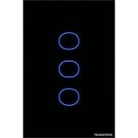Interruptor Touch Smart Tramontina Preto 3 Canais Tramontina - 1