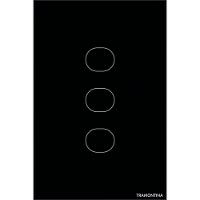 Interruptor Touch Smart Tramontina Preto 3 Canais Tramontina - 3