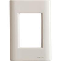 Placa 3 Postos 4x2 Tramontina Giz Fendi Soft Touch Sem Suporte Tramontina - 1