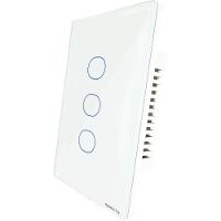 Interruptor Touch Smart Tramontina Branco 3 Canais Tramontina - 4