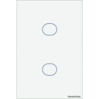 Interruptor Touch Smart Tramontina Branco 2 Canais Tramontina - 1