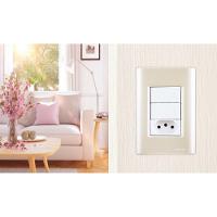 Placa 3 Postos 4x2 Tramontina Giz Pérola Sem Suporte Tramontina - 2