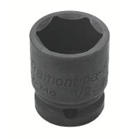 Soquete Impacto Sextavado Aço Cromo Molibdênio 8mm - Encaixe 1/2pol Tramontina Pro Tramontina - 1