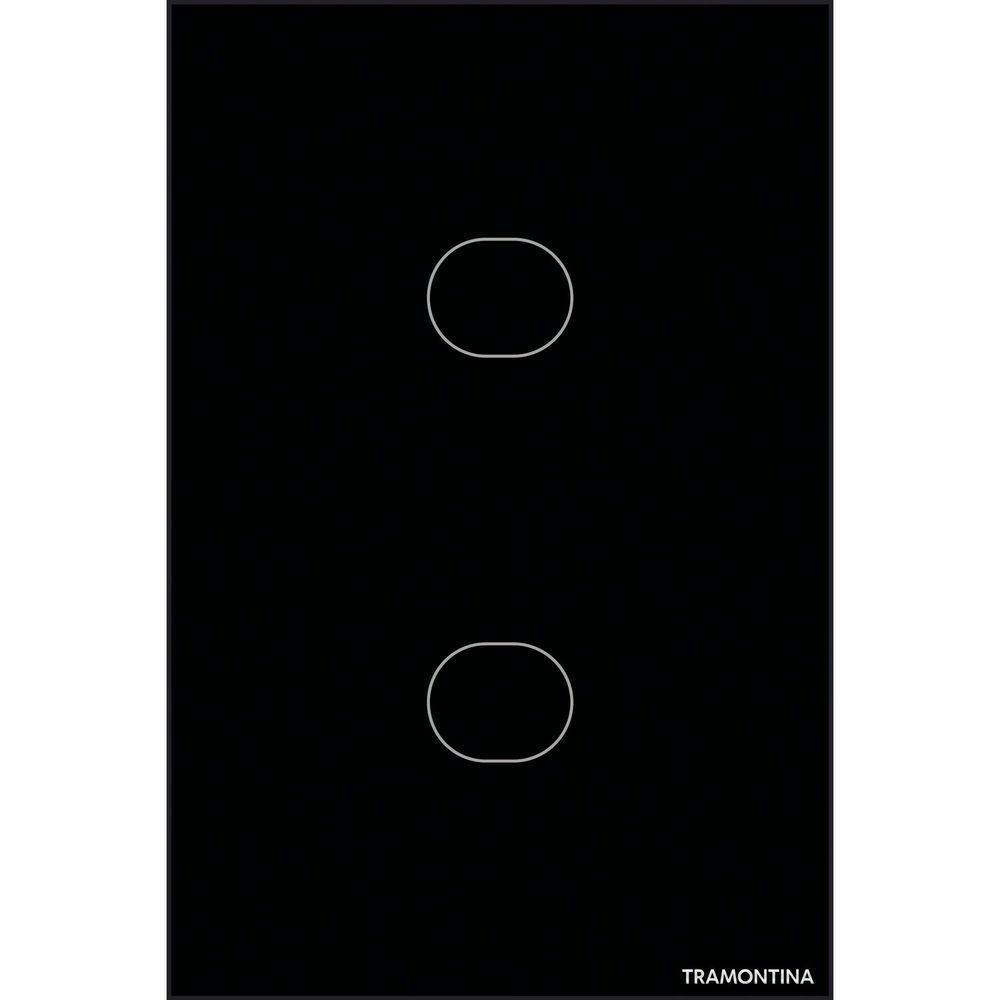 Interruptor Touch Smart Tramontina Preto 2 Canais Tramontina - 4